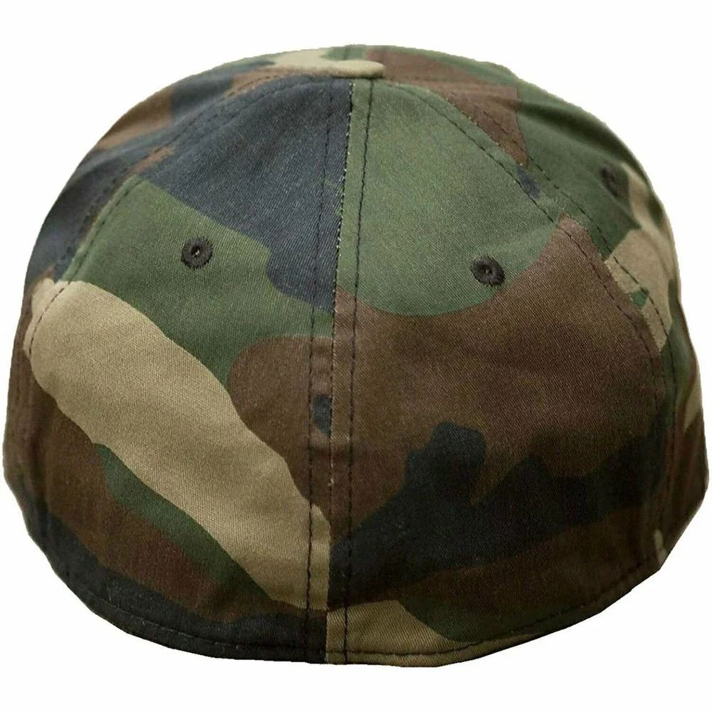 Oakley Men's Tinfoil New Era 39THIRTY Stretch Fit Hat Cap - Olive Camo (M/L) - Picture 2 of 3